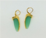 Brass earring