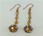 Brass earring