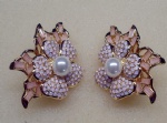 Alloy earring