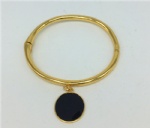 Alloy bangle bracelet