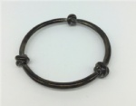 Alloy bangle bracelet