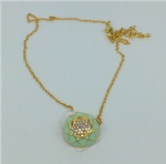 Brass alloy necklace