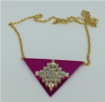 Brass alloy necklace