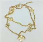 Brass alloy necklace