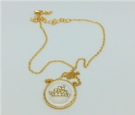 Brass alloy necklace