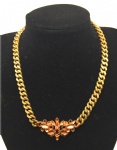 Brass alloy necklace