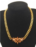 Brass alloy necklace