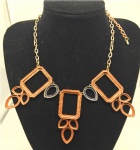 Brass alloy necklace