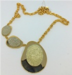 Brass alloy necklace