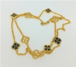 Brass alloy necklace