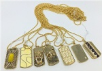 Brass alloy necklace